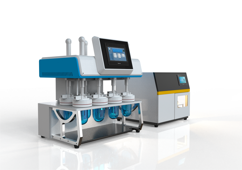 8工位全自动溶出取样收集系统