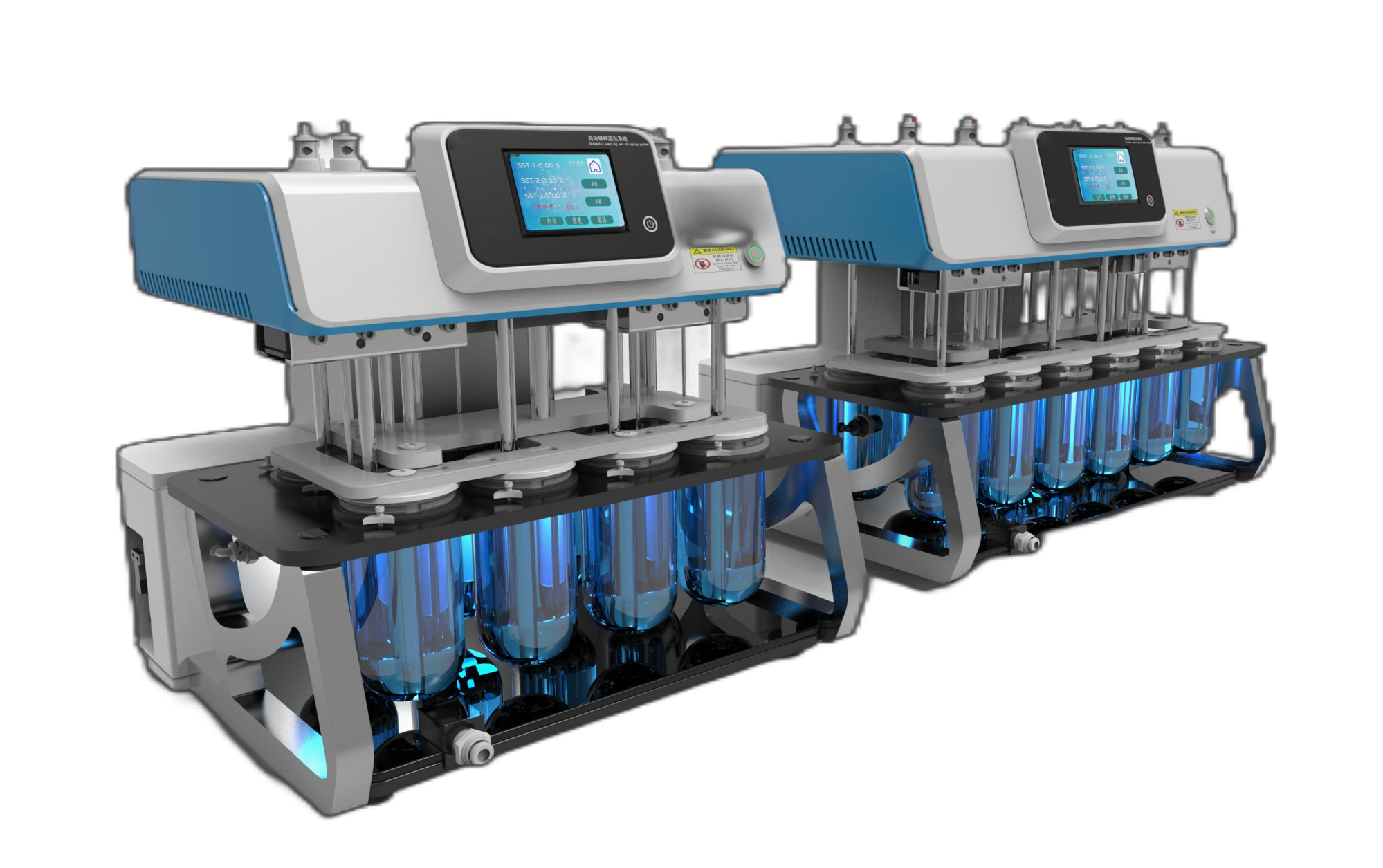 12工位全自动溶出取样收集系统