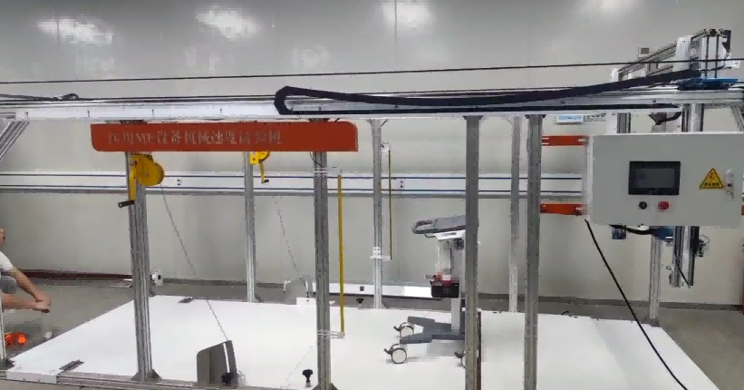 机械速度测试装置：上海诚卫与广东省医疗器械质量监督检验所进行深度合作