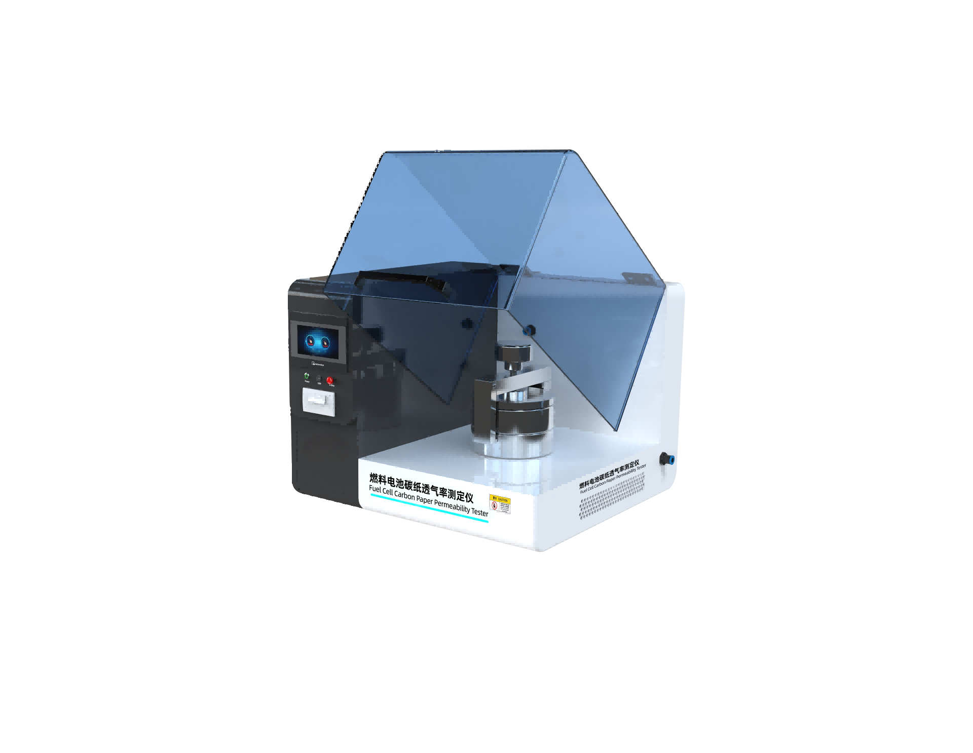 燃料电池碳纸透气率测定仪/碳纸层材料透气性测试仪--垂直方向