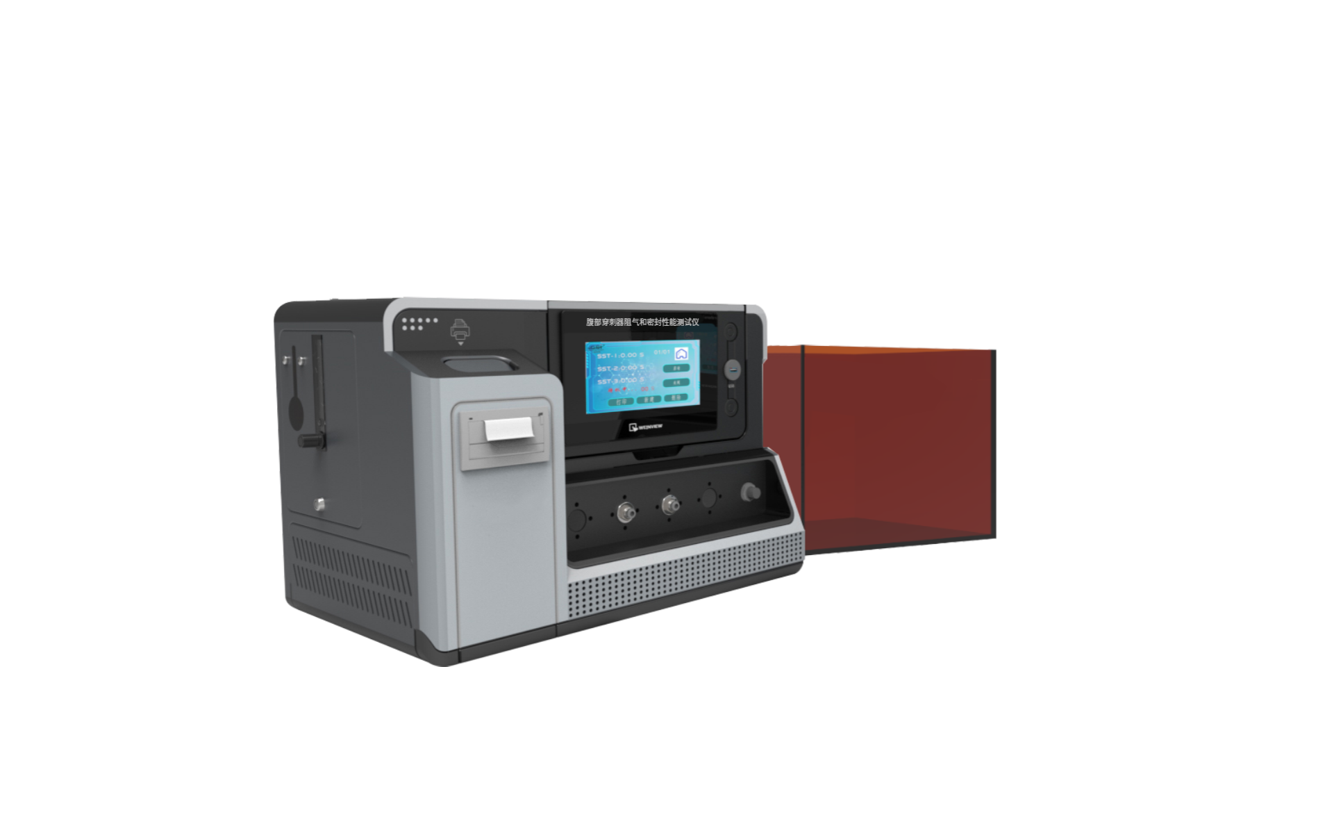 腹部穿刺器阻气和密封性能测试仪