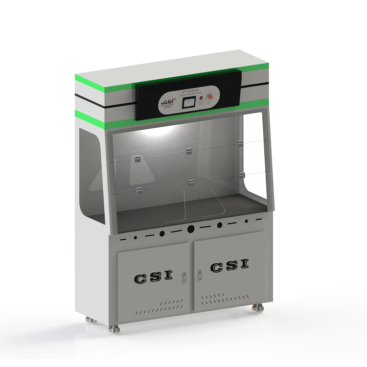 管道净气型通风柜