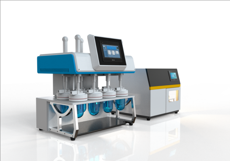 8工位全自动溶出取样收集系统