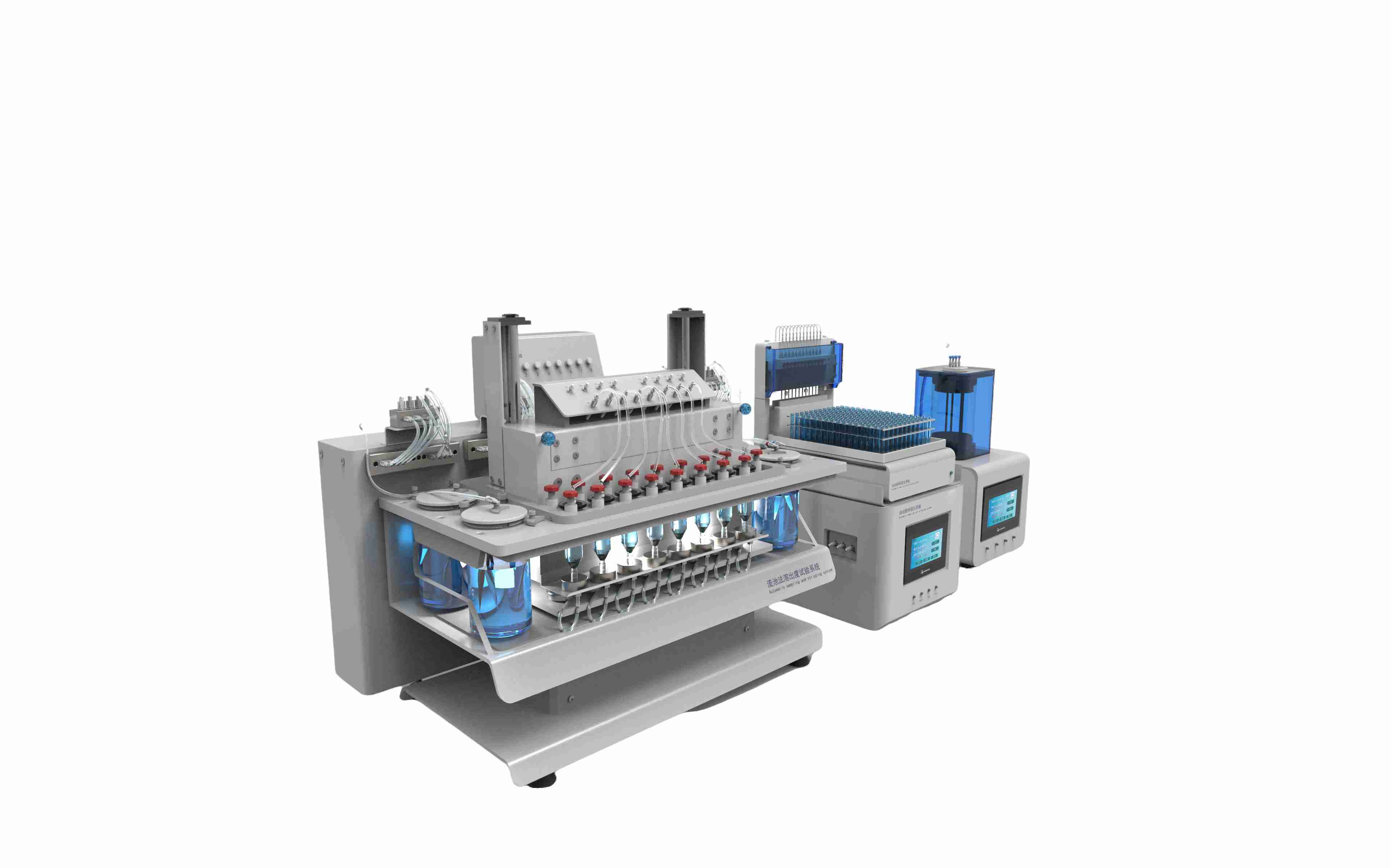流池法溶出度试验系统
