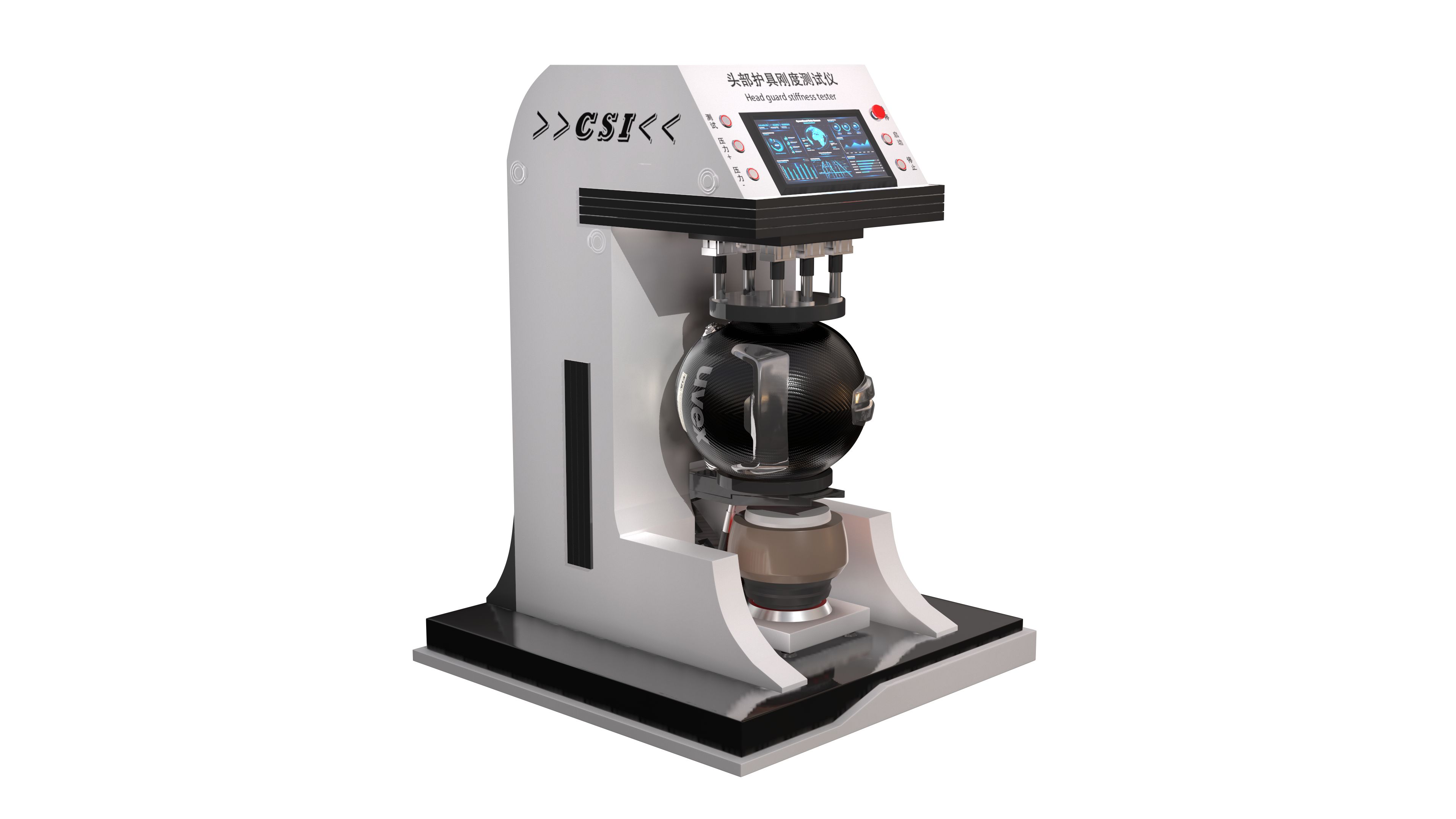 摩托车头盔刚度性能测试仪