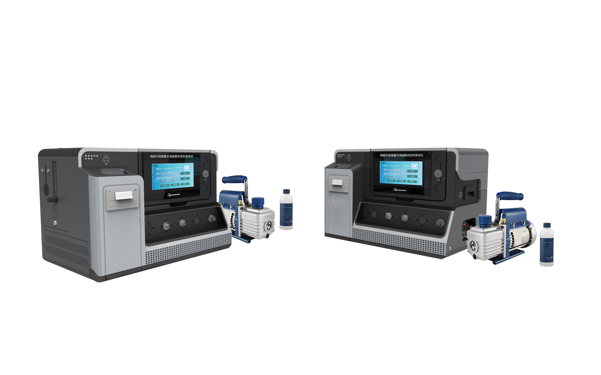 胸腔引流装置引流接管抗变形测试仪