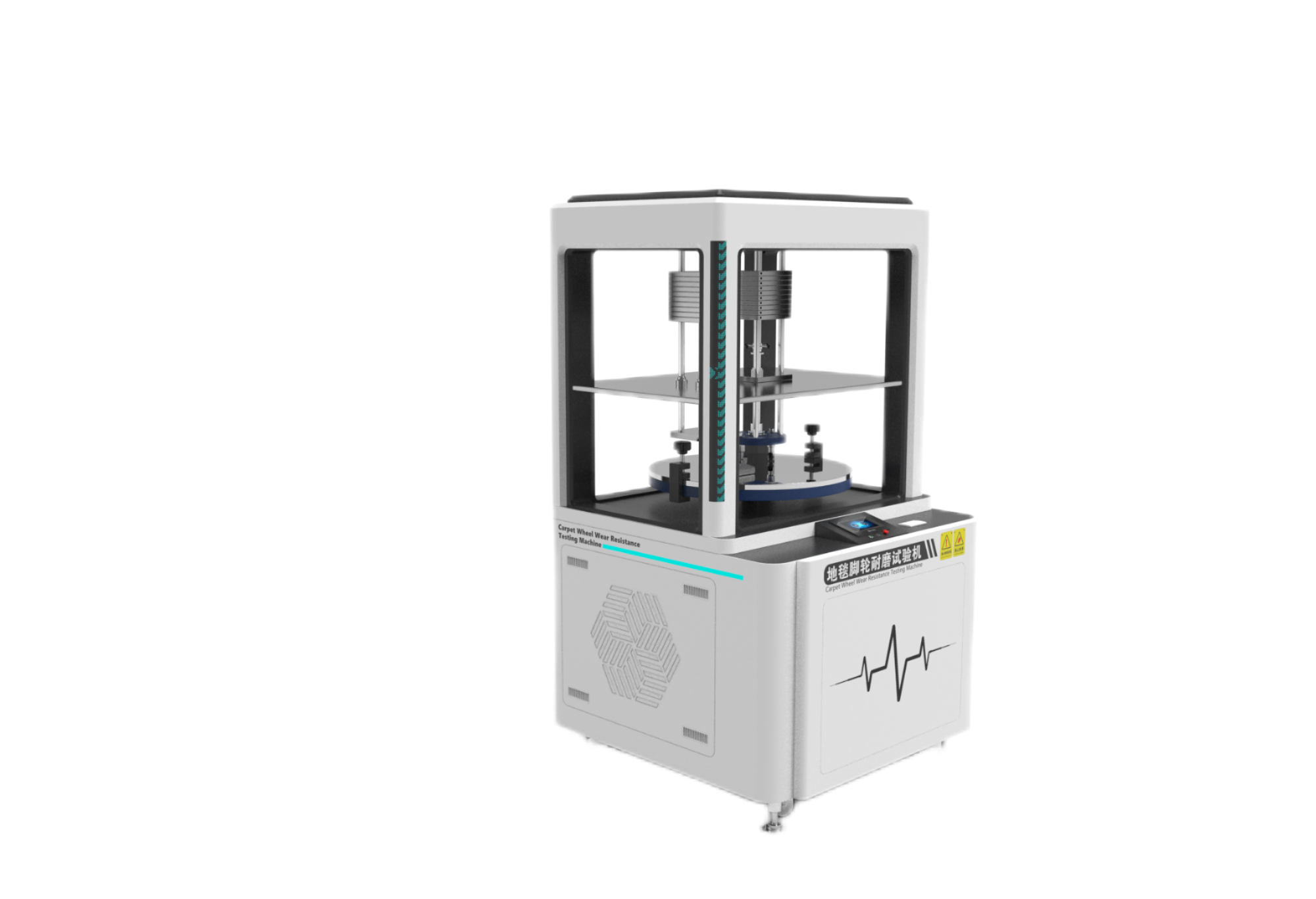 地毯脚轮耐磨耐磨试验机