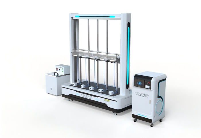 五工位导管流量测试仪流量计法